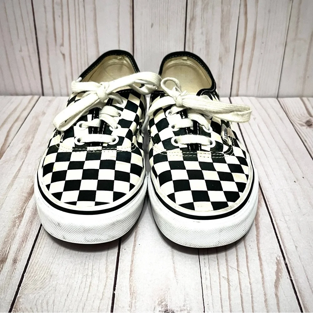 Vans Checkered Black and White Unisex Shoes Mens 5 Women’s 6.5 - Picture 1 of 8